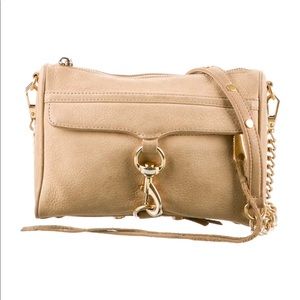 Rebecca Minkoff tan leather crossbody